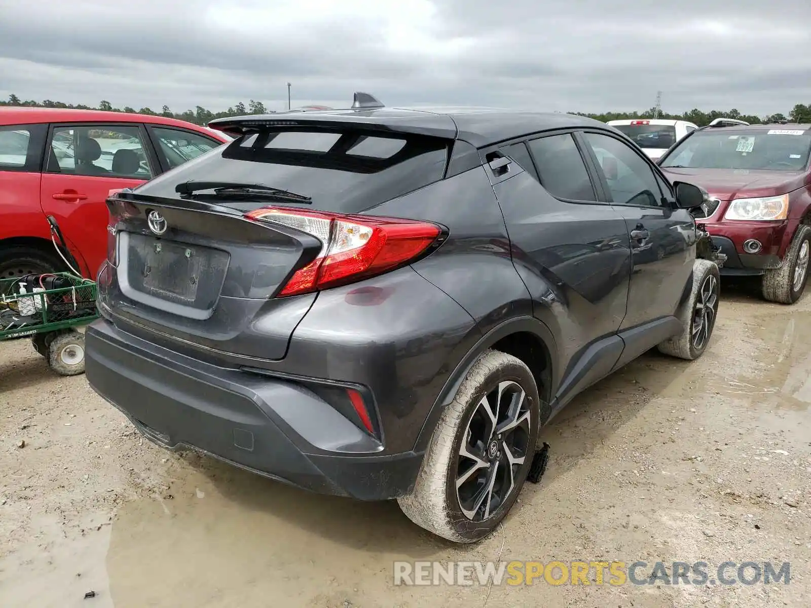 4 Photograph of a damaged car NMTKHMBX9KR091612 TOYOTA C-HR 2019