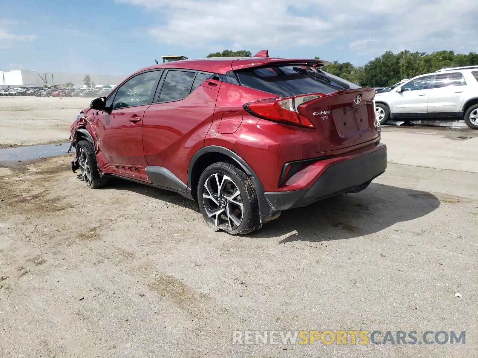 3 Photograph of a damaged car NMTKHMBX9KR092243 TOYOTA C-HR 2019