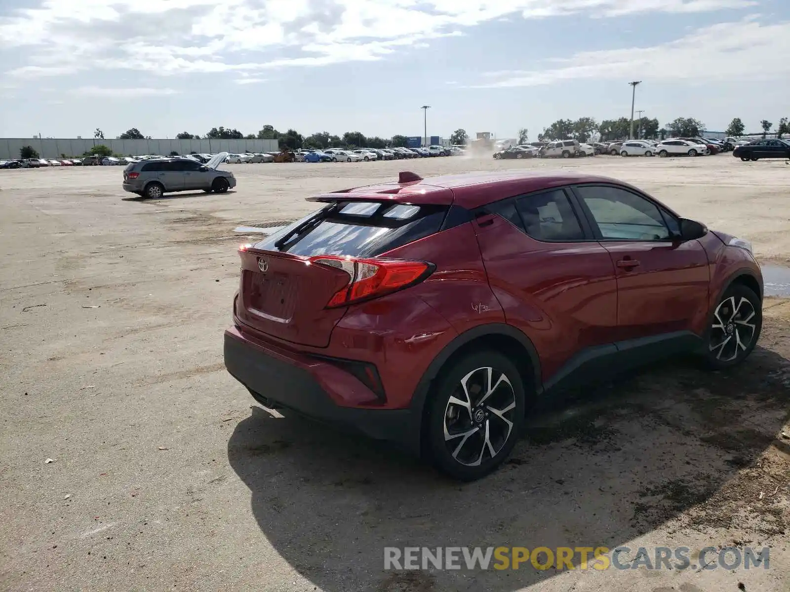 4 Photograph of a damaged car NMTKHMBX9KR092243 TOYOTA C-HR 2019