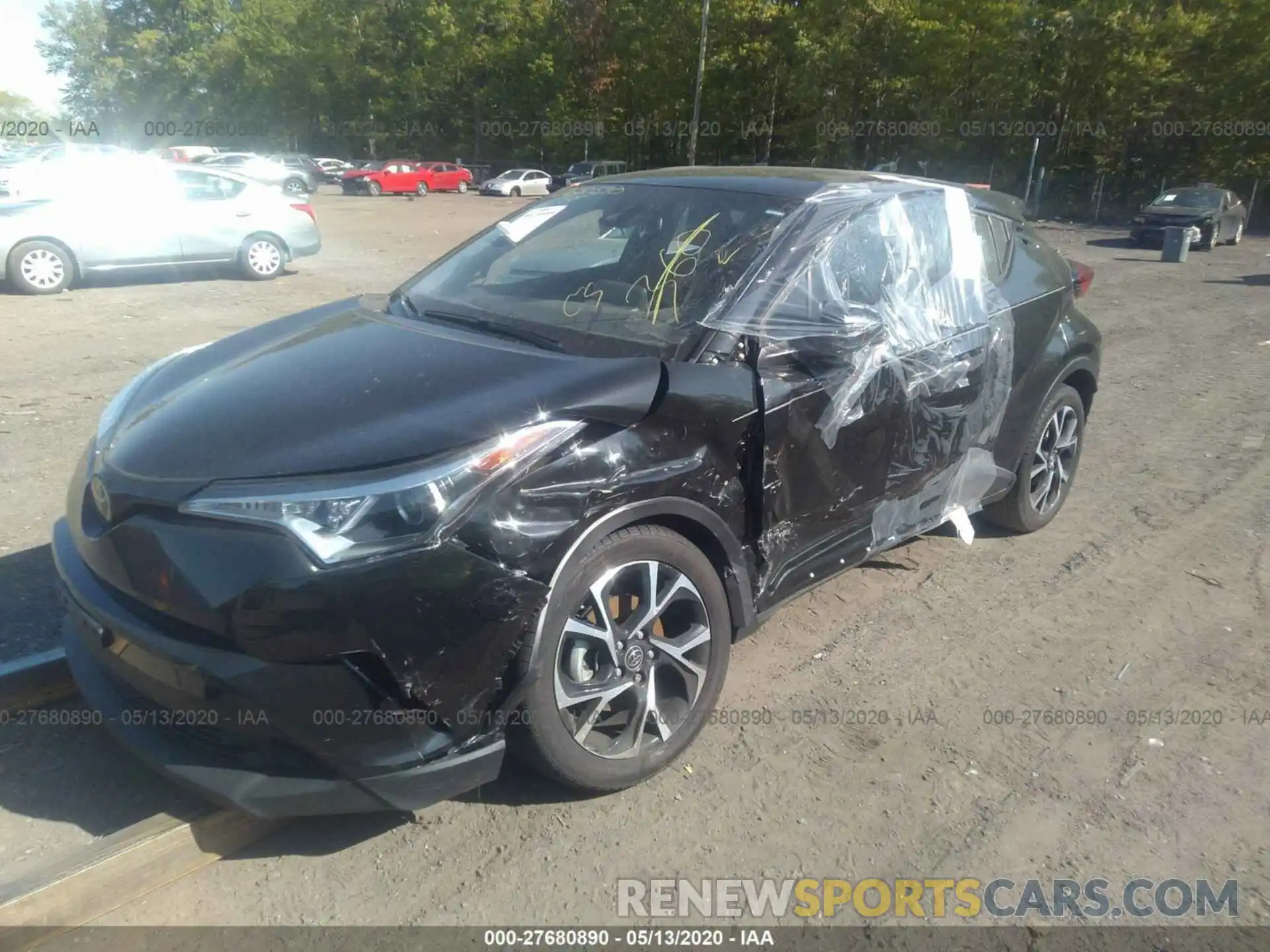 6 Photograph of a damaged car NMTKHMBX9KR096826 TOYOTA C-HR 2019