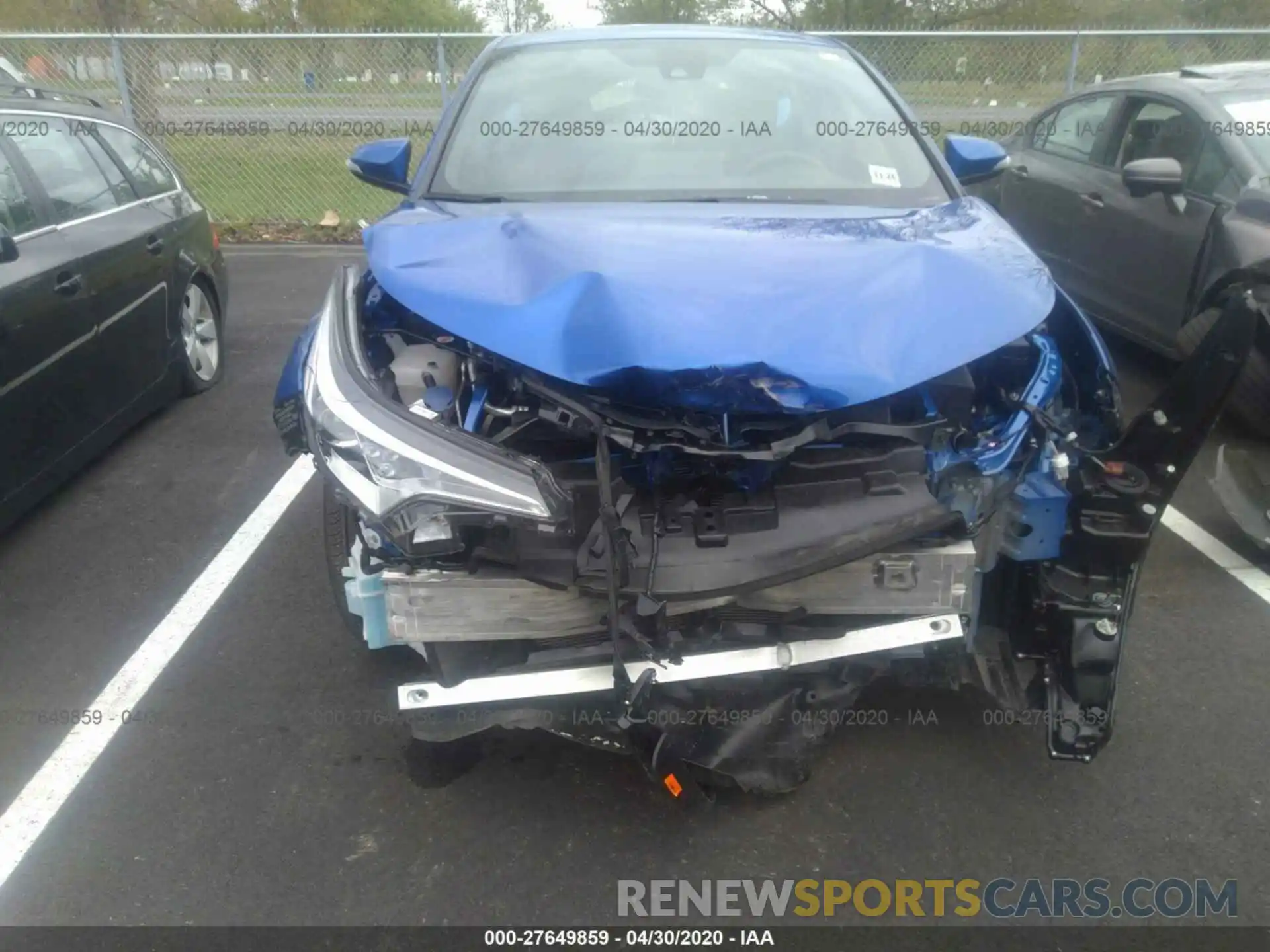 6 Photograph of a damaged car NMTKHMBX9KR099869 TOYOTA C-HR 2019