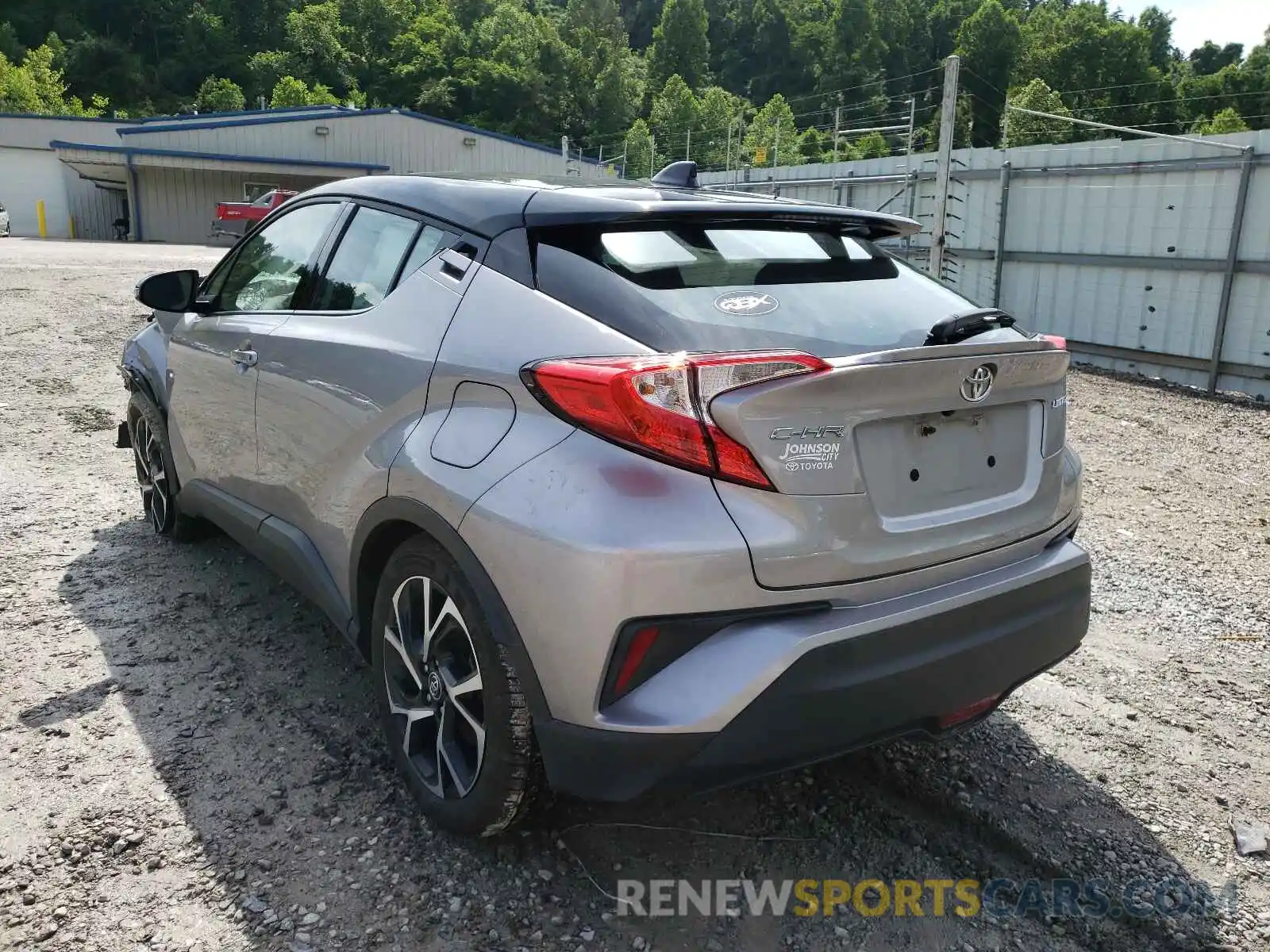 3 Photograph of a damaged car NMTKHMBX9KR100034 TOYOTA C-HR 2019