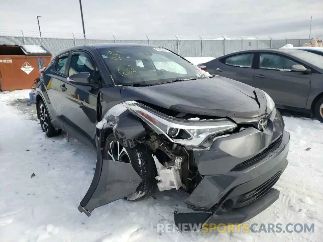 1 Photograph of a damaged car NMTKHMBXXKR065830 TOYOTA C-HR 2019