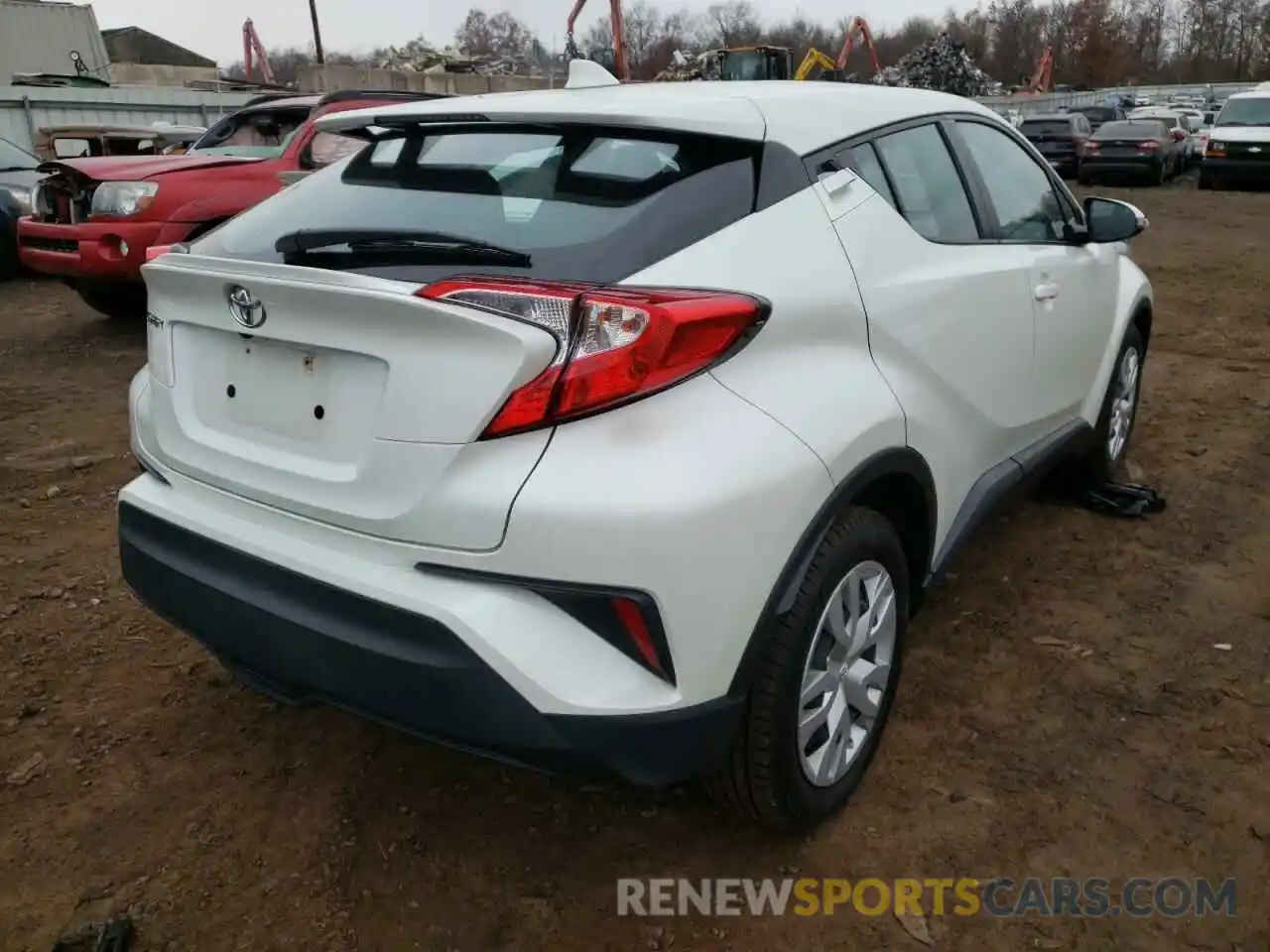 4 Photograph of a damaged car NMTKHMBXXKR069215 TOYOTA C-HR 2019