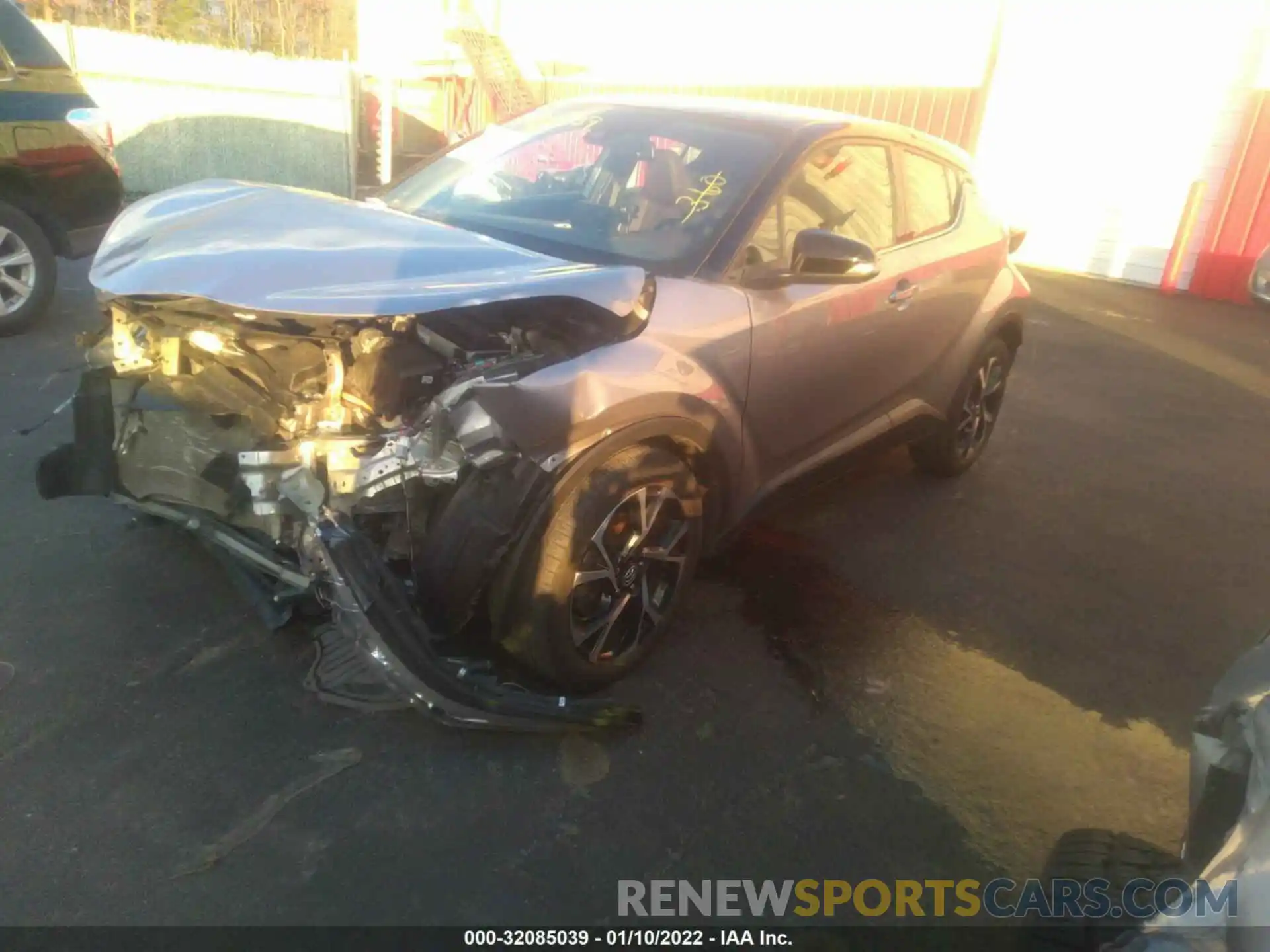 2 Photograph of a damaged car NMTKHMBXXKR069389 TOYOTA C-HR 2019