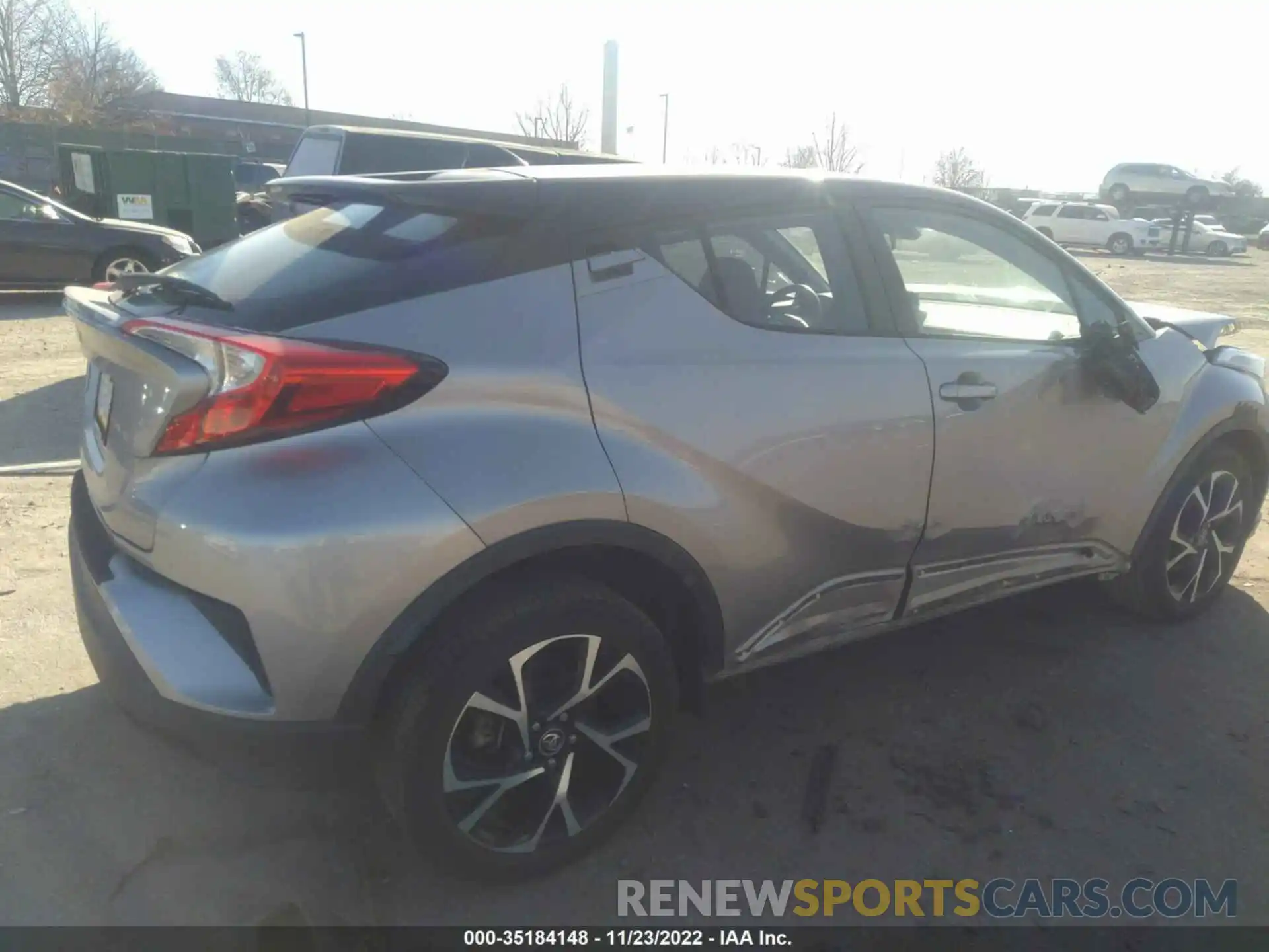 4 Photograph of a damaged car NMTKHMBXXKR069876 TOYOTA C-HR 2019