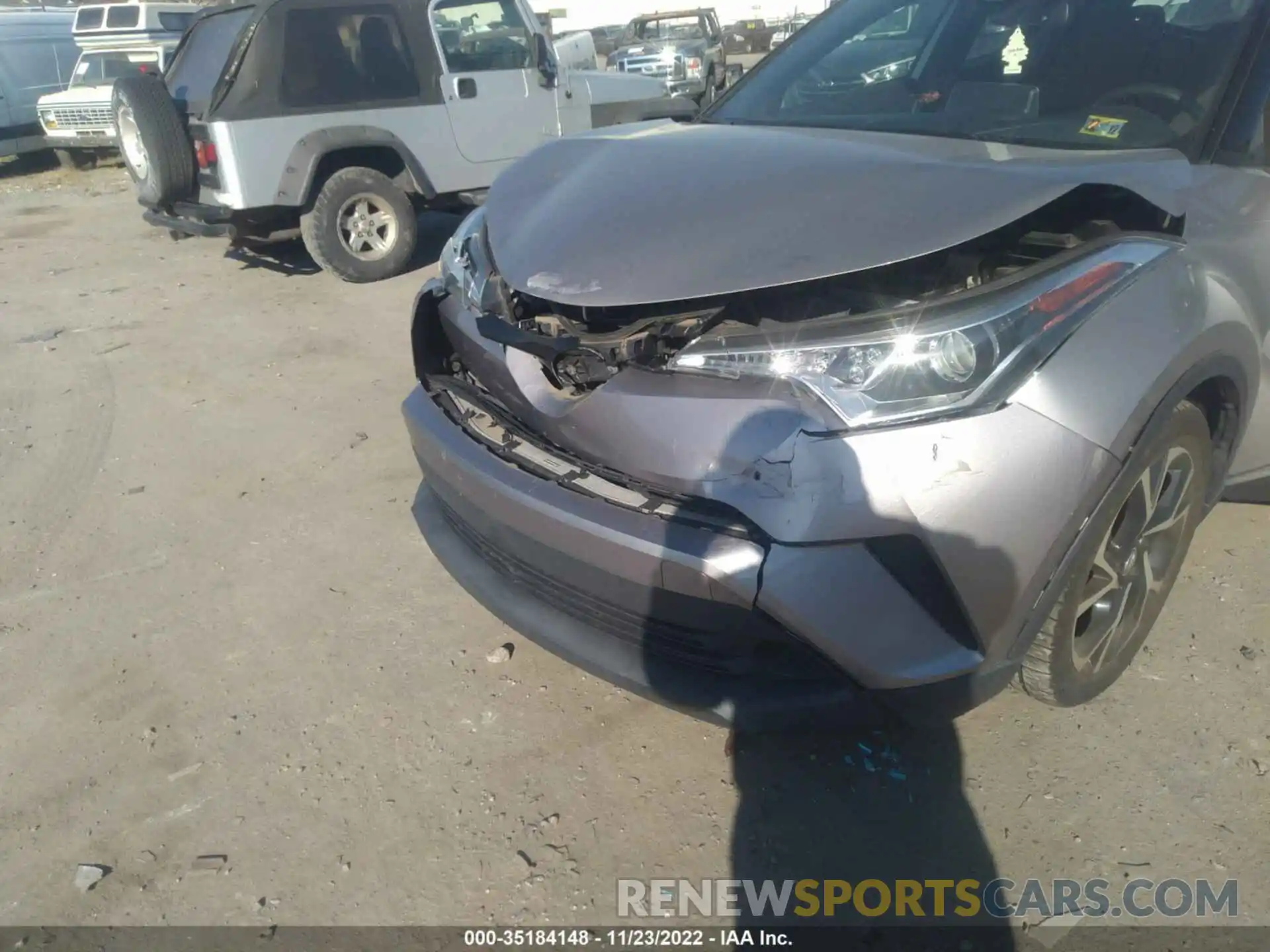 6 Photograph of a damaged car NMTKHMBXXKR069876 TOYOTA C-HR 2019