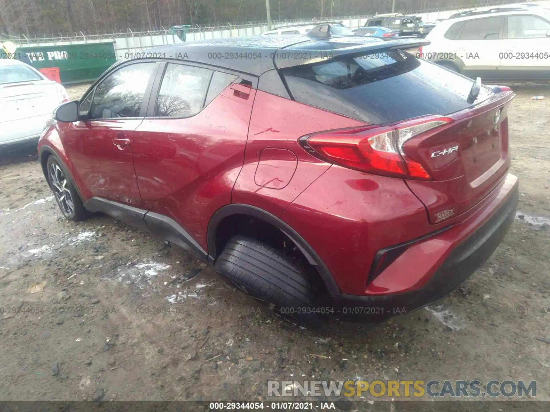 3 Photograph of a damaged car NMTKHMBXXKR072390 TOYOTA C-HR 2019