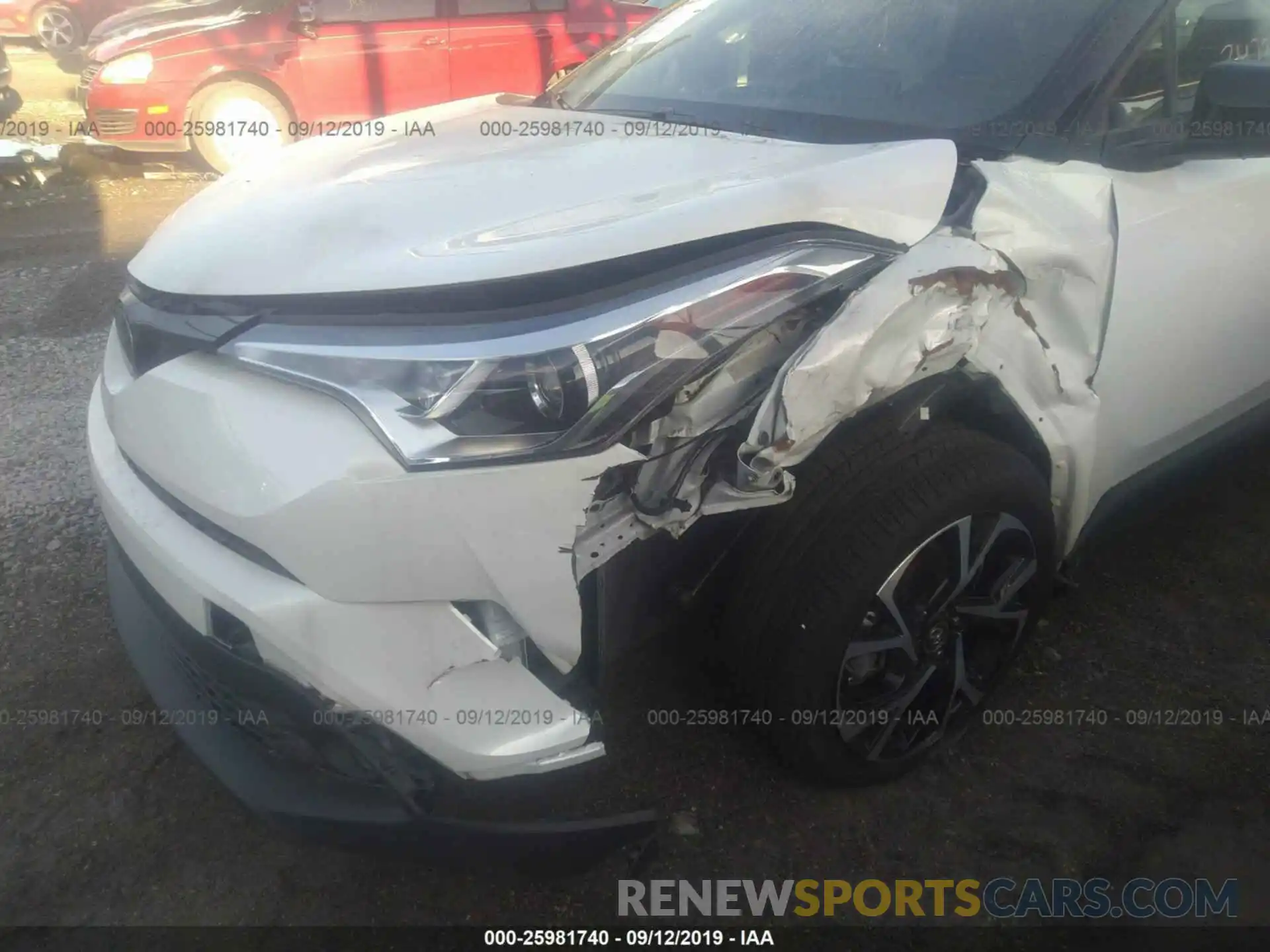 6 Photograph of a damaged car NMTKHMBXXKR074205 TOYOTA C-HR 2019