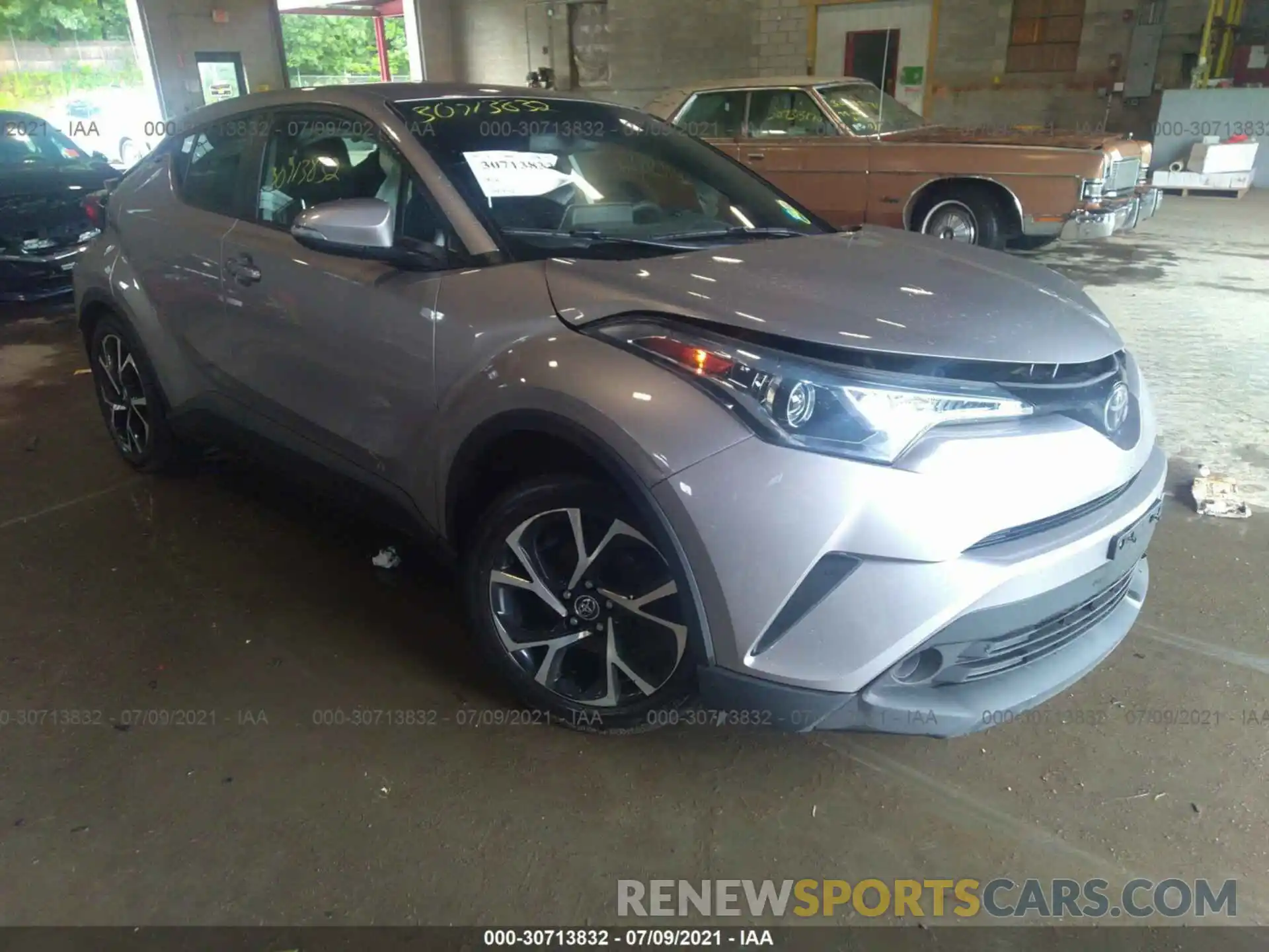 1 Photograph of a damaged car NMTKHMBXXKR074771 TOYOTA C-HR 2019