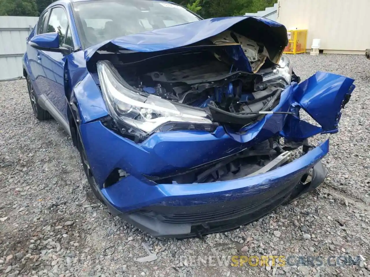 9 Photograph of a damaged car NMTKHMBXXKR078755 TOYOTA C-HR 2019