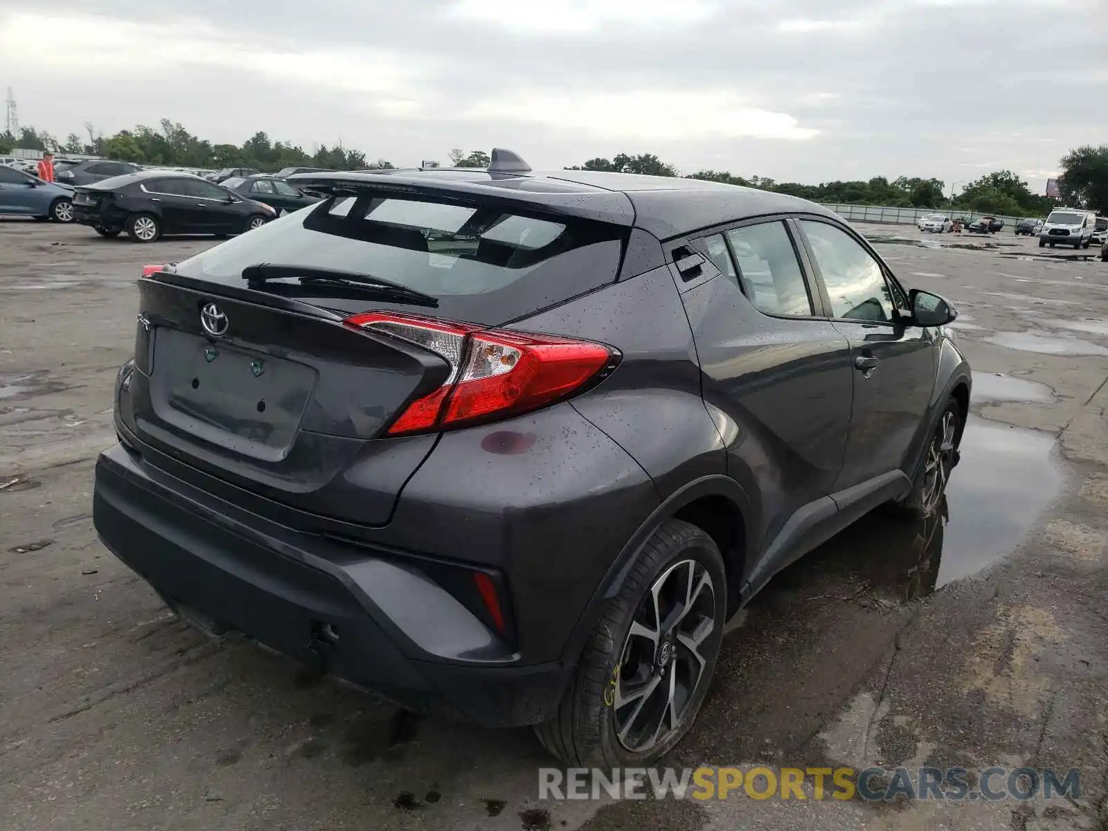 4 Photograph of a damaged car NMTKHMBXXKR082188 TOYOTA C-HR 2019