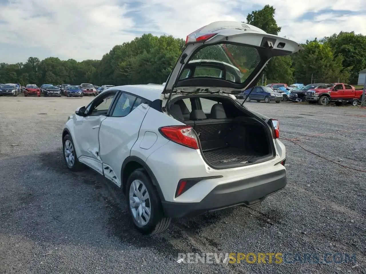 3 Photograph of a damaged car NMTKHMBXXKR083003 TOYOTA C-HR 2019