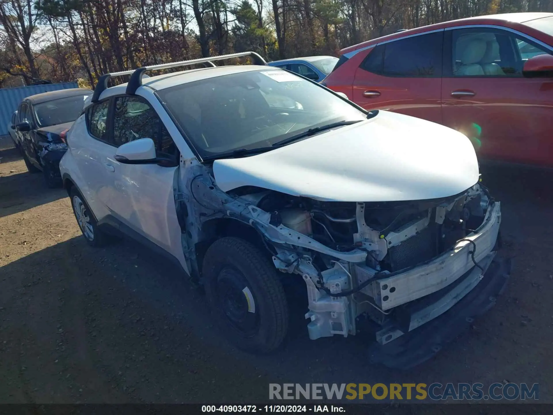 1 Photograph of a damaged car NMTKHMBXXKR083471 TOYOTA C-HR 2019