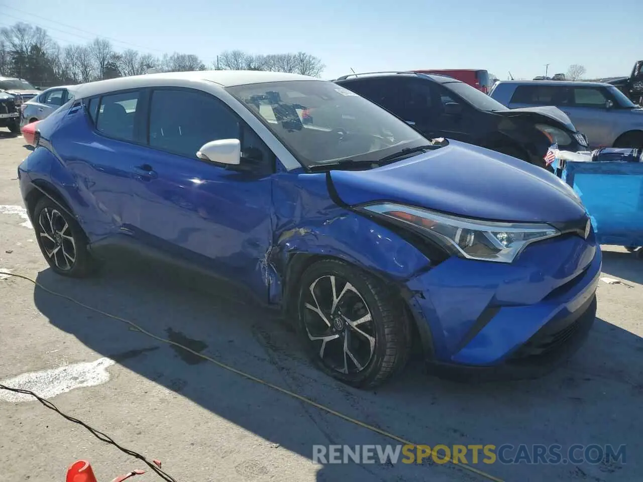 4 Photograph of a damaged car NMTKHMBXXKR083695 TOYOTA C-HR 2019