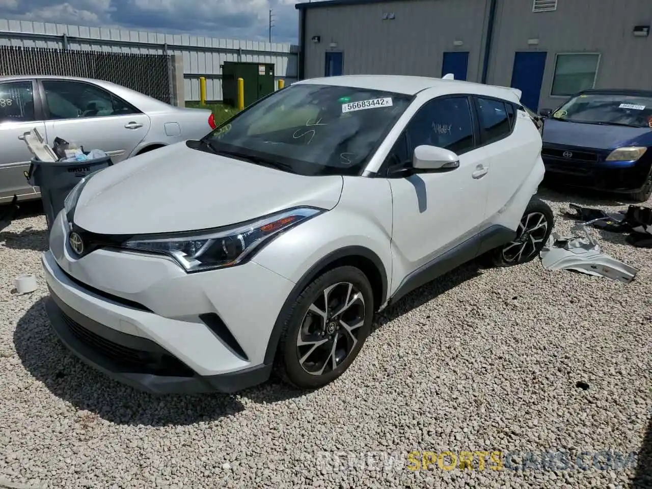 2 Photograph of a damaged car NMTKHMBXXKR085964 TOYOTA C-HR 2019