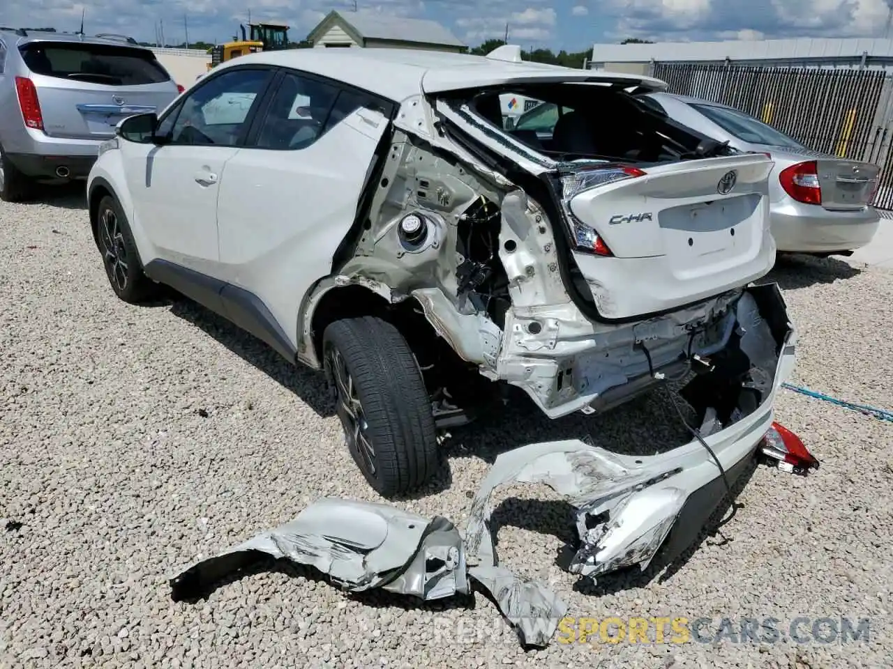 3 Photograph of a damaged car NMTKHMBXXKR085964 TOYOTA C-HR 2019