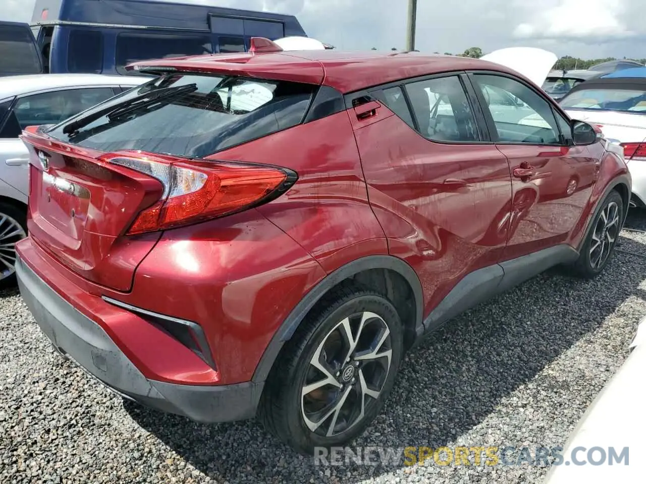 3 Photograph of a damaged car NMTKHMBXXKR086788 TOYOTA C-HR 2019