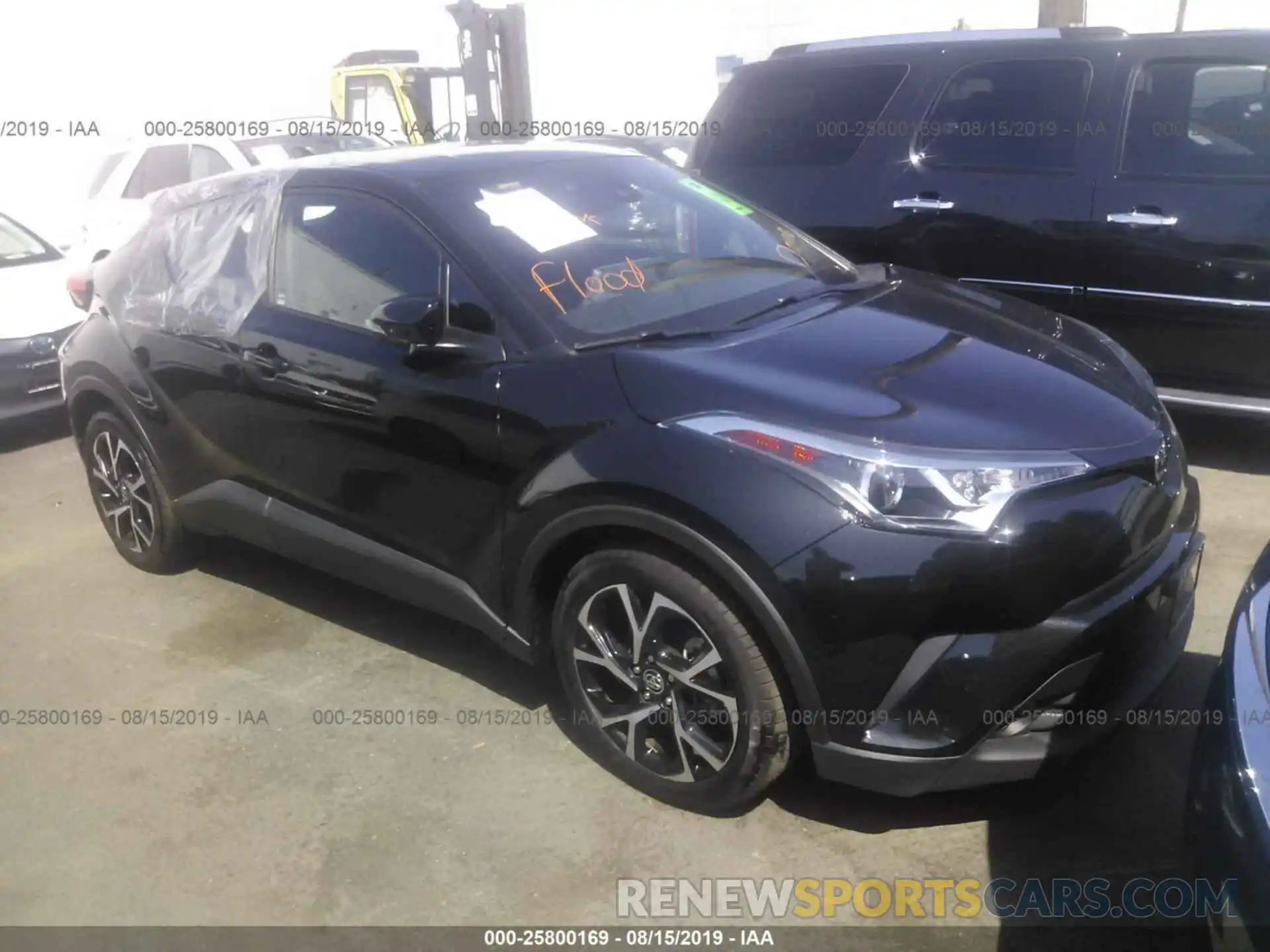 1 Photograph of a damaged car NMTKHMBXXKR087570 TOYOTA C-HR 2019