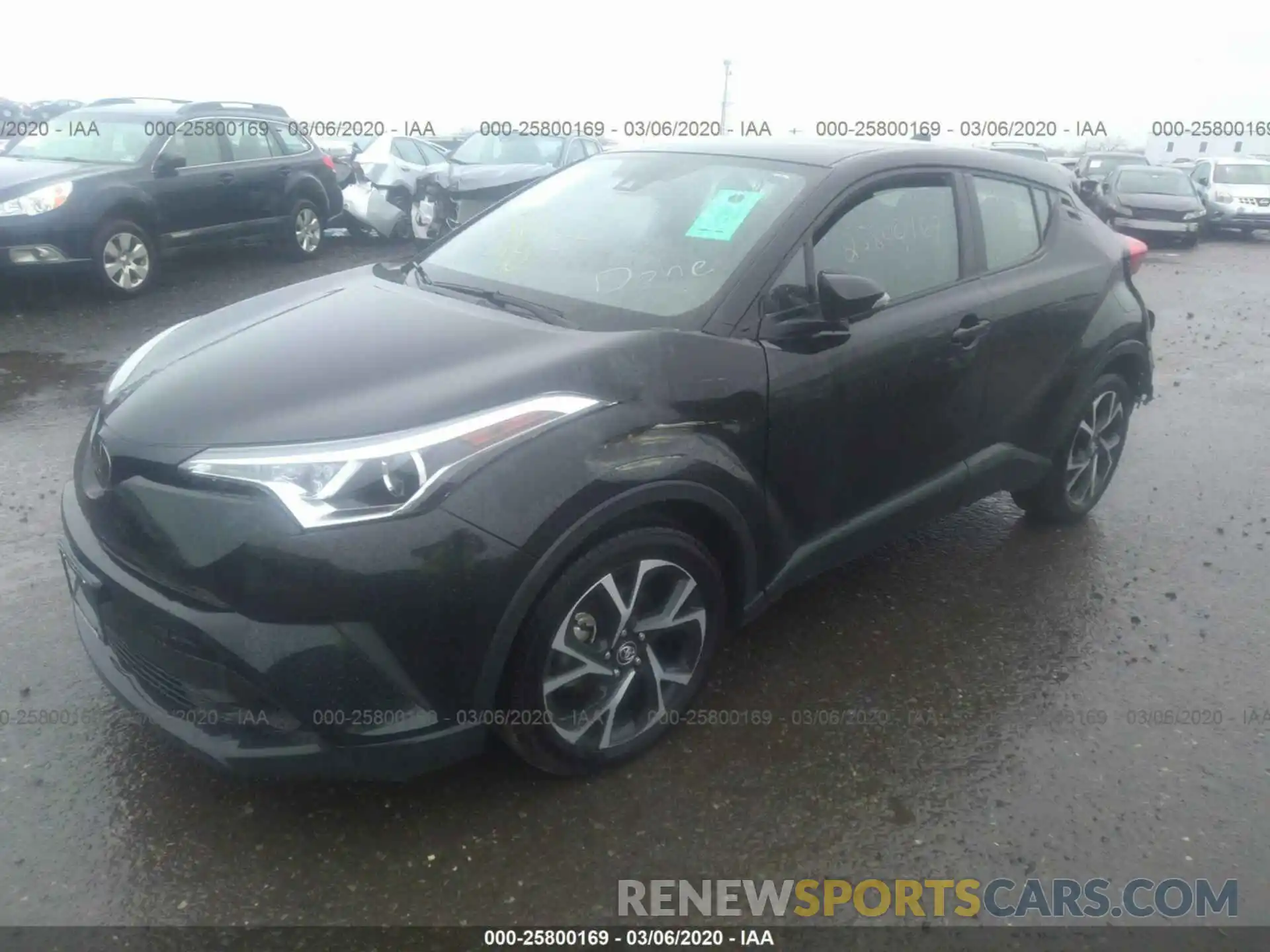 2 Photograph of a damaged car NMTKHMBXXKR087570 TOYOTA C-HR 2019