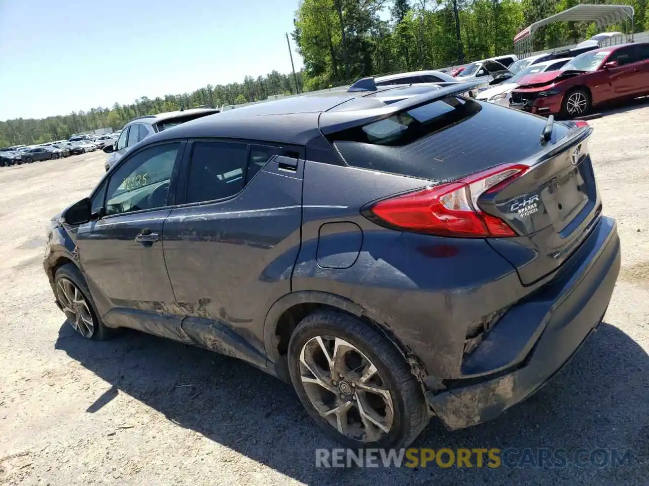 3 Photograph of a damaged car NMTKHMBXXKR097693 TOYOTA C-HR 2019