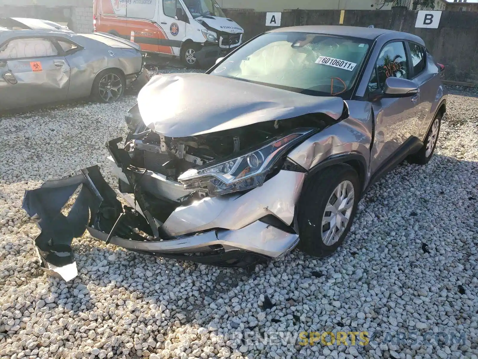 2 Photograph of a damaged car NMTKHMBXXKR098309 TOYOTA C-HR 2019