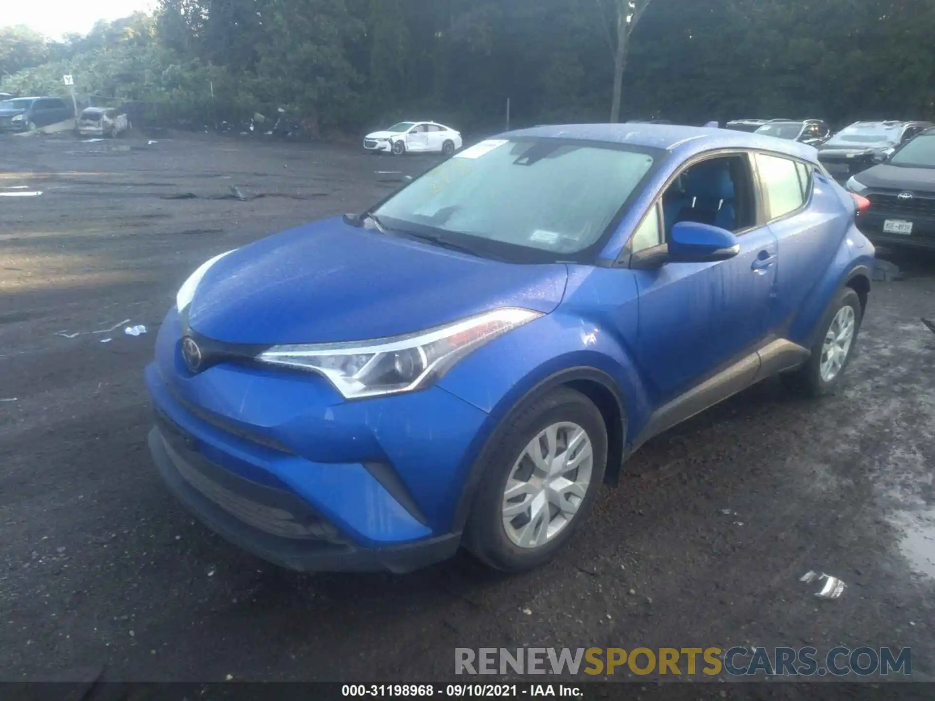 2 Photograph of a damaged car NMTKHMBXXKR098973 TOYOTA C-HR 2019