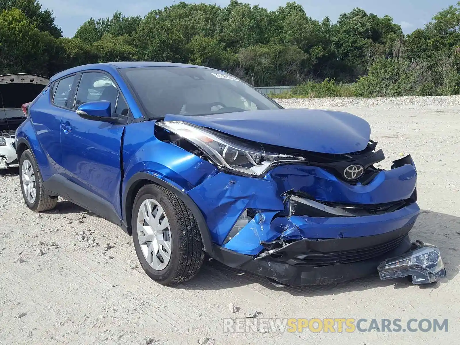 1 Photograph of a damaged car NMTKHMBXXKR099881 TOYOTA C-HR 2019