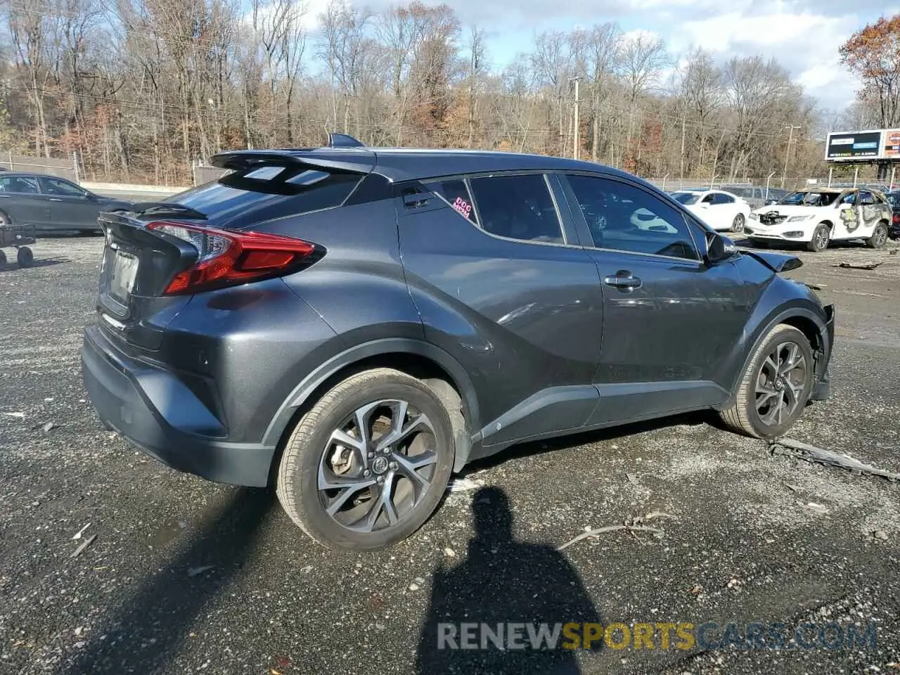 3 Photograph of a damaged car NMTKHMBXXKR100706 TOYOTA C-HR 2019