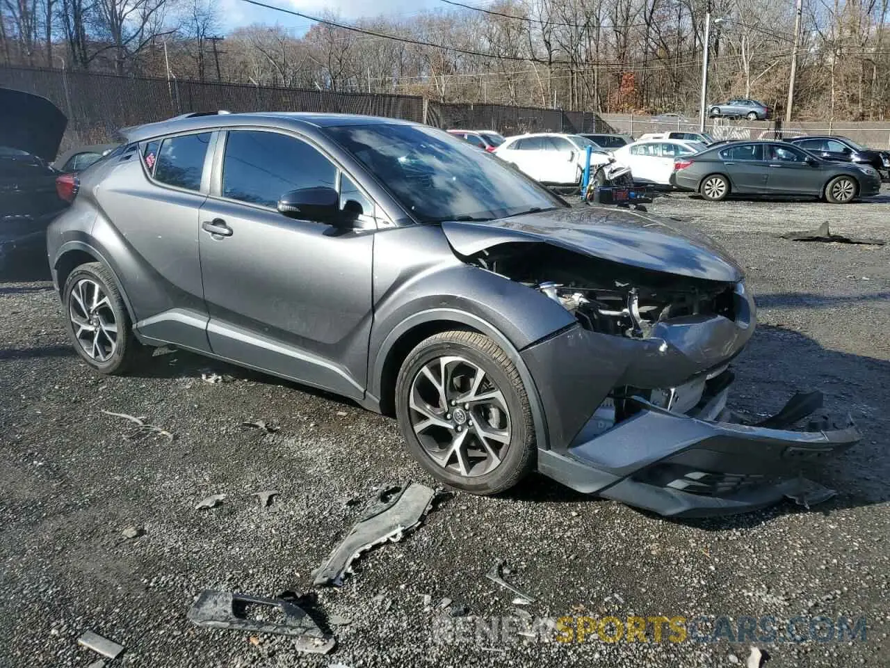 4 Photograph of a damaged car NMTKHMBXXKR100706 TOYOTA C-HR 2019