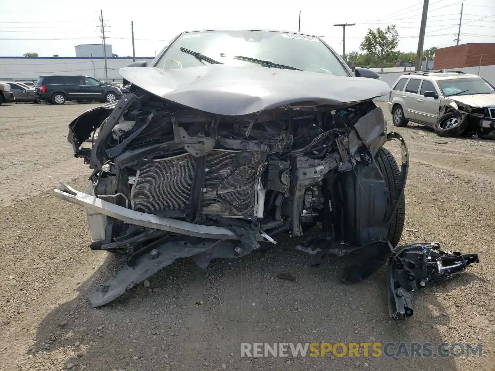 9 Photograph of a damaged car JTNKHMBX0L1064228 TOYOTA C-HR 2020