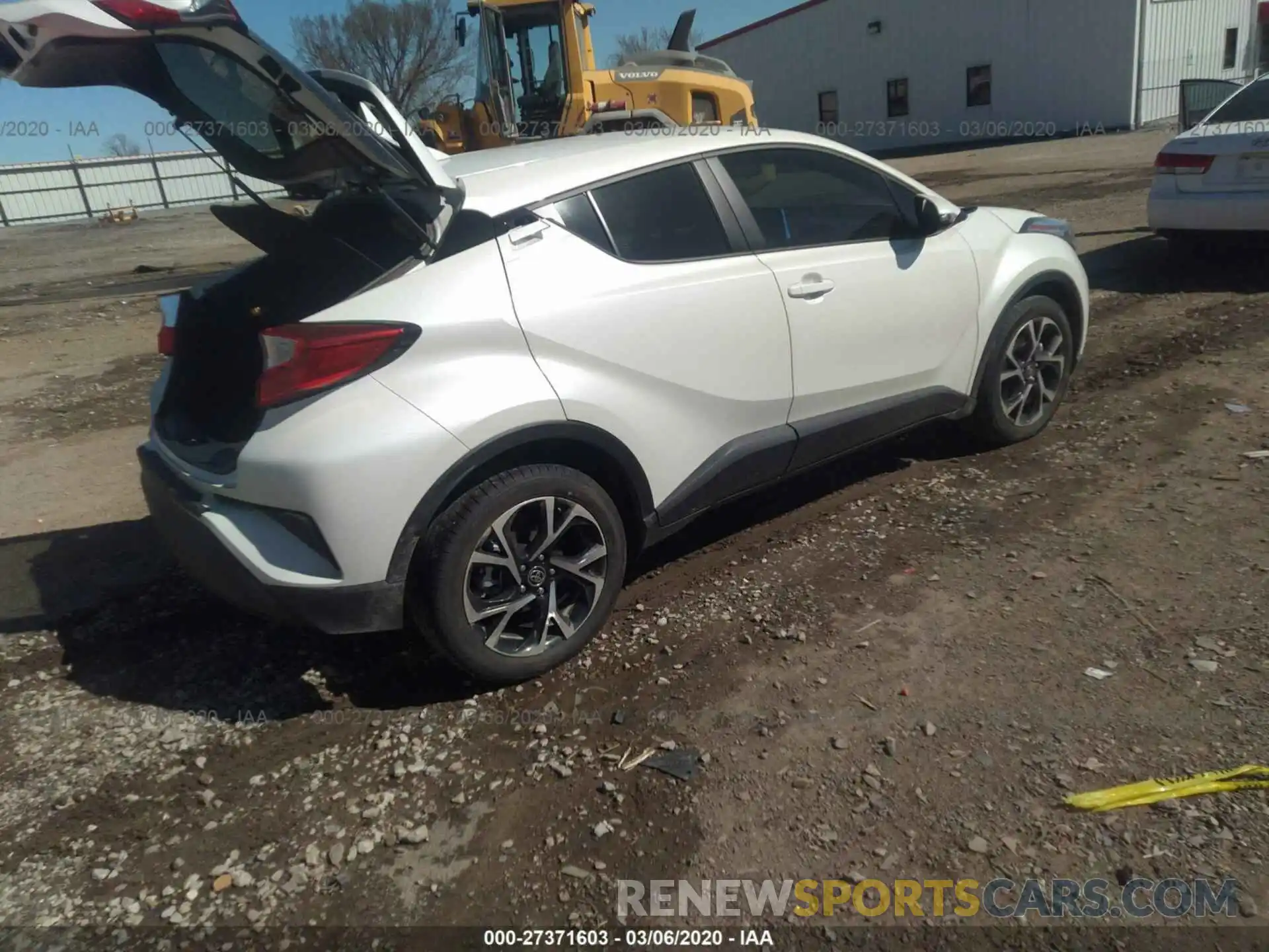 4 Photograph of a damaged car JTNKHMBX0L1064522 TOYOTA C-HR 2020