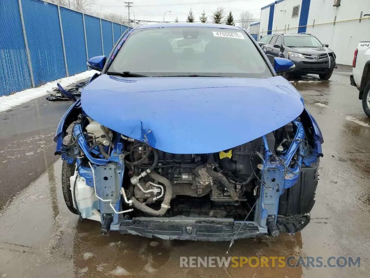 5 Photograph of a damaged car JTNKHMBX0L1065878 TOYOTA C-HR 2020