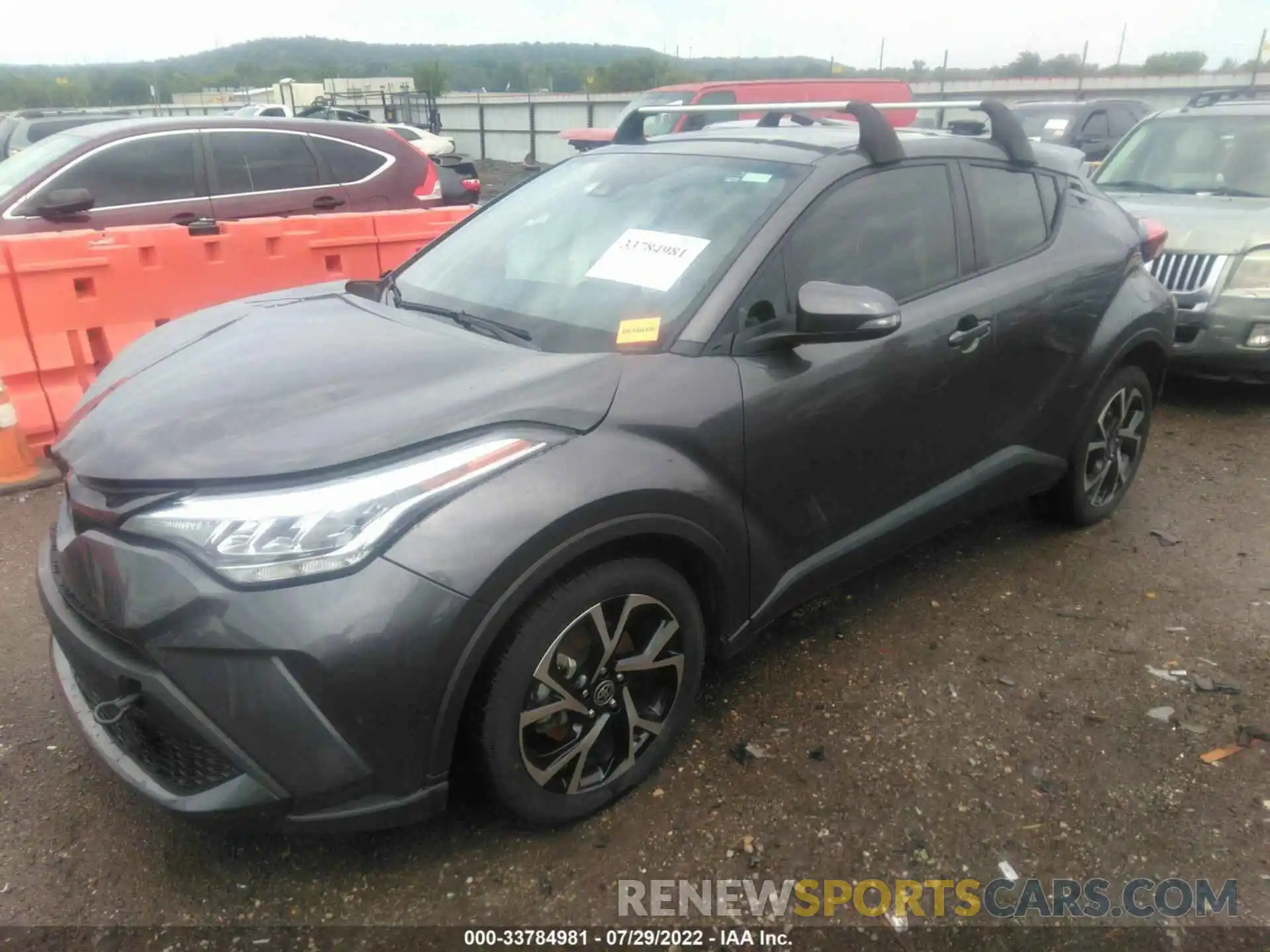 2 Photograph of a damaged car JTNKHMBX0L1067288 TOYOTA C-HR 2020