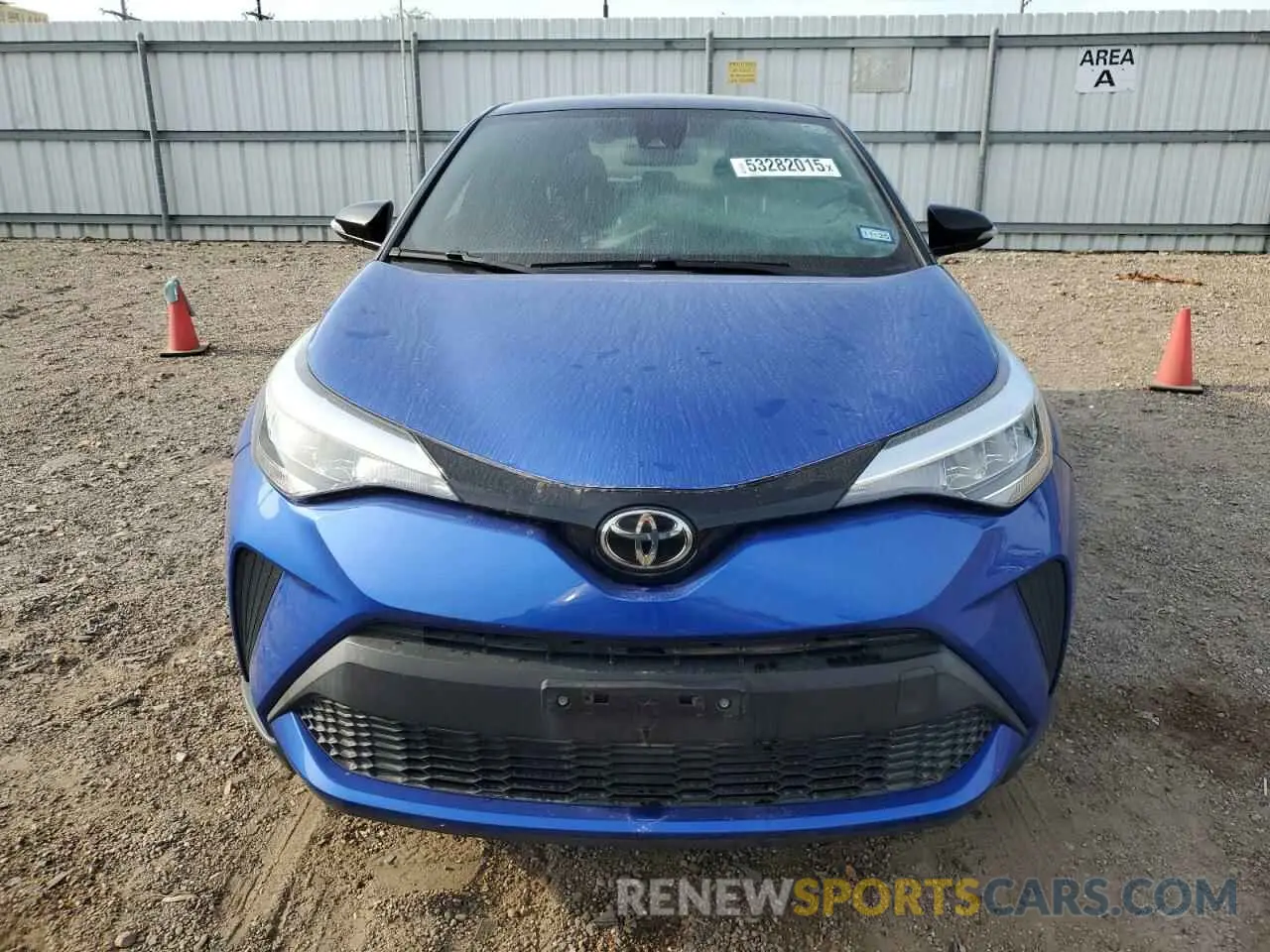 5 Photograph of a damaged car JTNKHMBX0L1068750 TOYOTA C-HR 2020