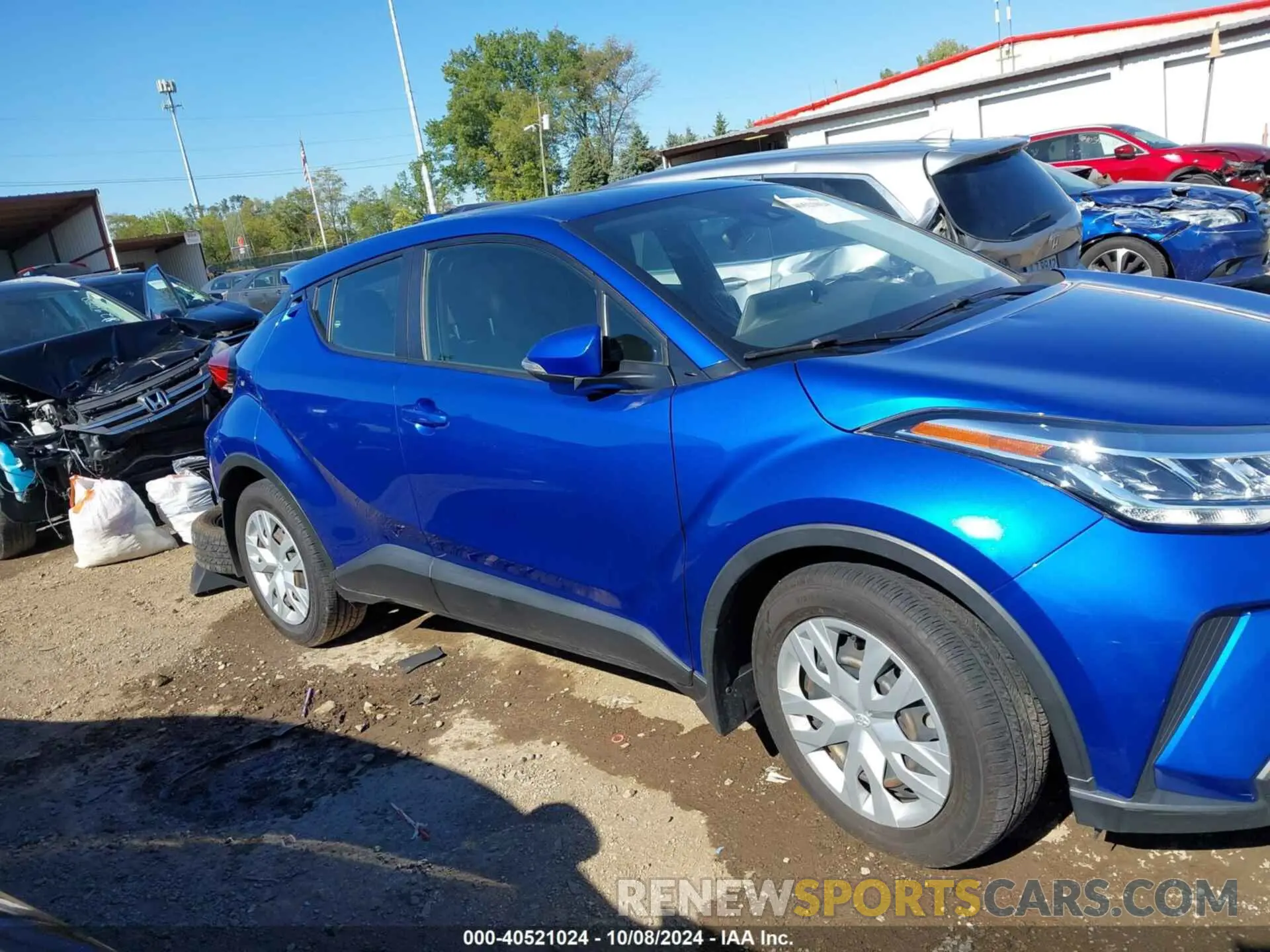 14 Photograph of a damaged car JTNKHMBX0L1069431 TOYOTA C-HR 2020