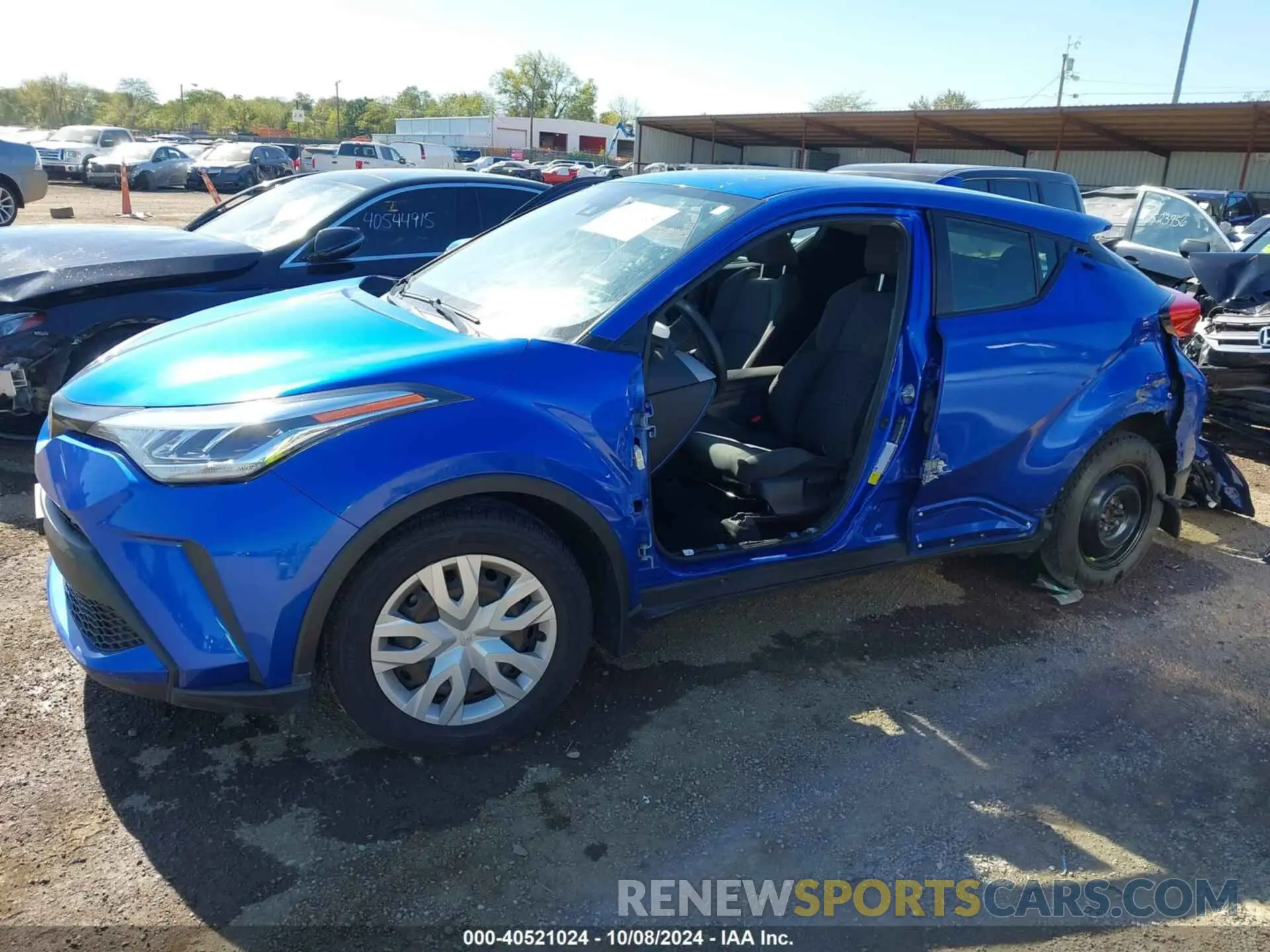 2 Photograph of a damaged car JTNKHMBX0L1069431 TOYOTA C-HR 2020
