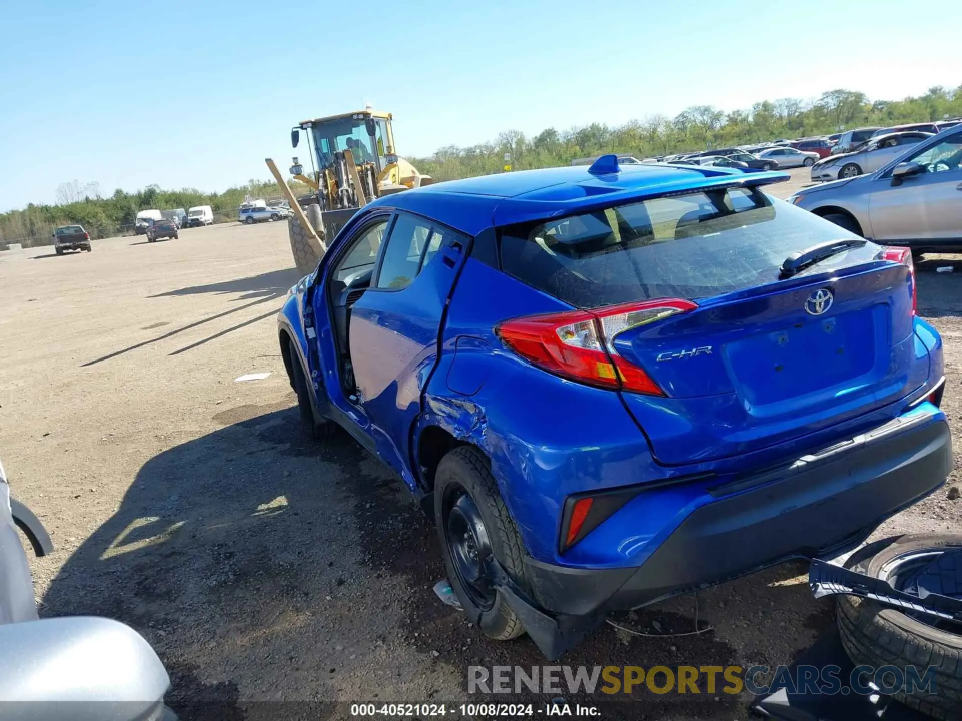 3 Photograph of a damaged car JTNKHMBX0L1069431 TOYOTA C-HR 2020