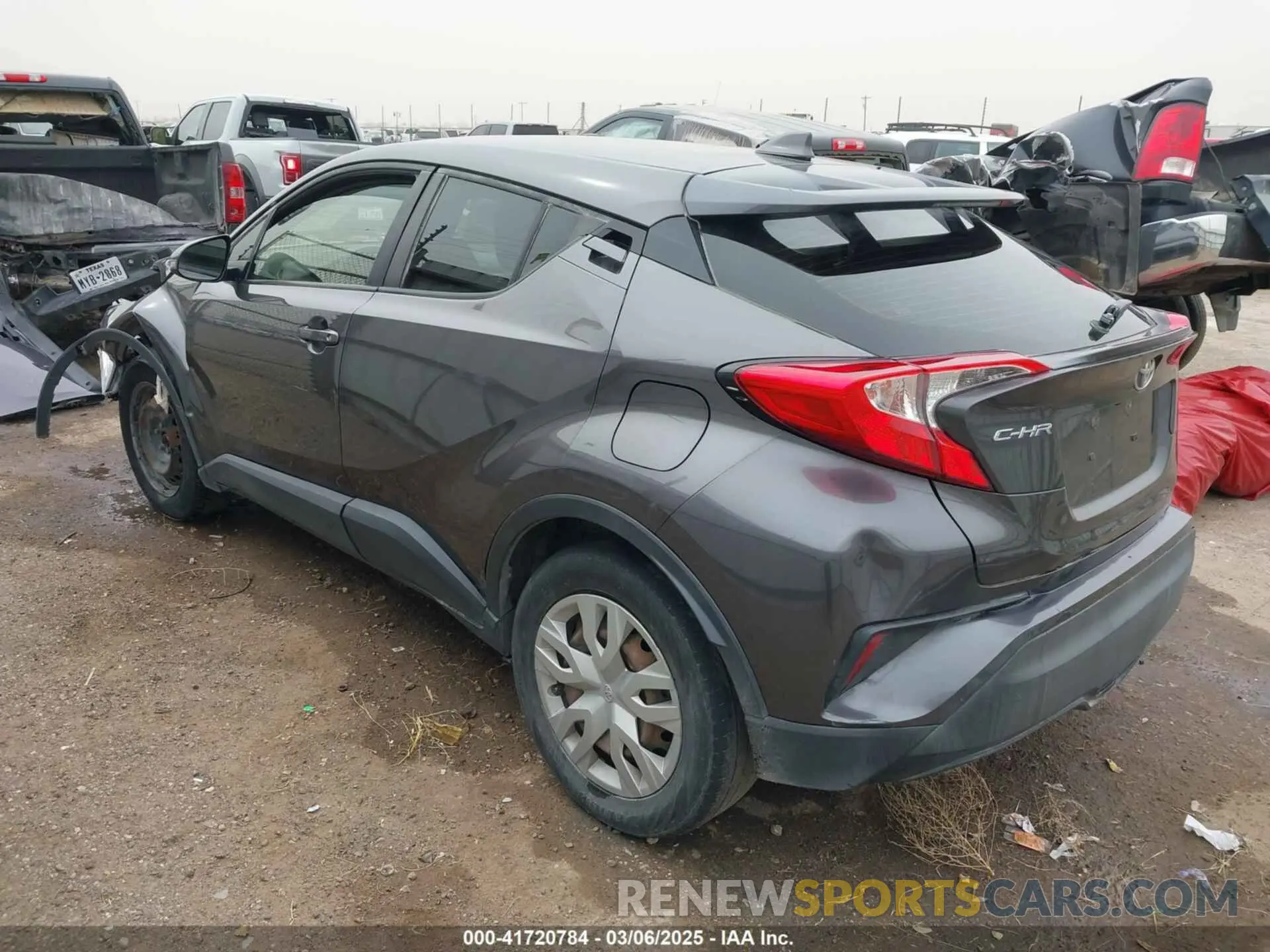 3 Photograph of a damaged car JTNKHMBX0L1073916 TOYOTA C-HR 2020