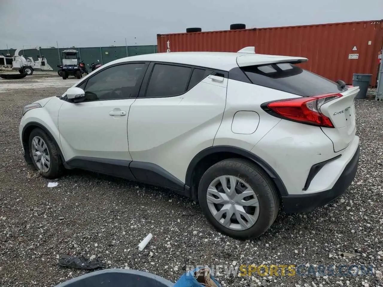 2 Photograph of a damaged car JTNKHMBX0L1074578 TOYOTA C-HR 2020