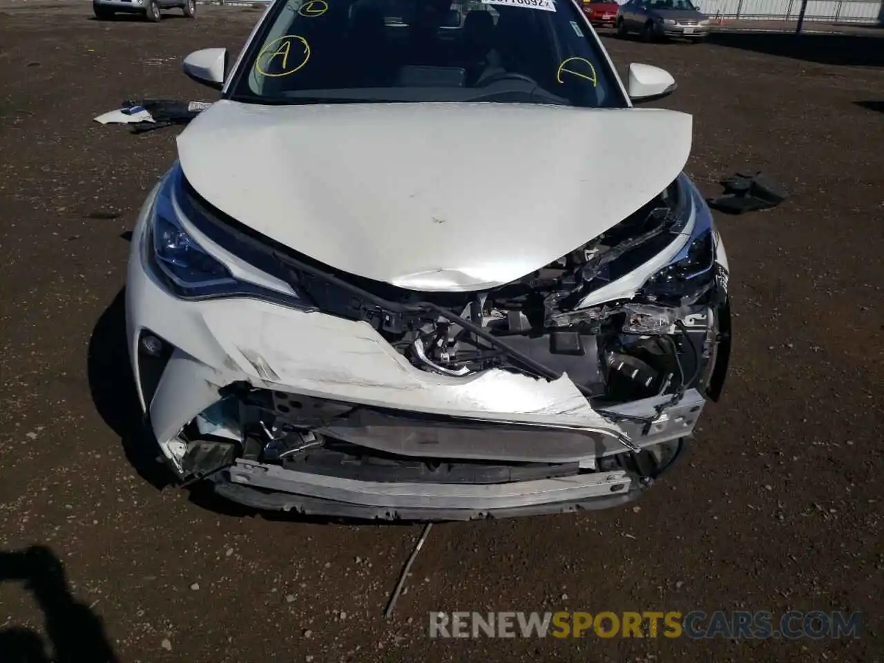 7 Photograph of a damaged car JTNKHMBX0L1074600 TOYOTA C-HR 2020