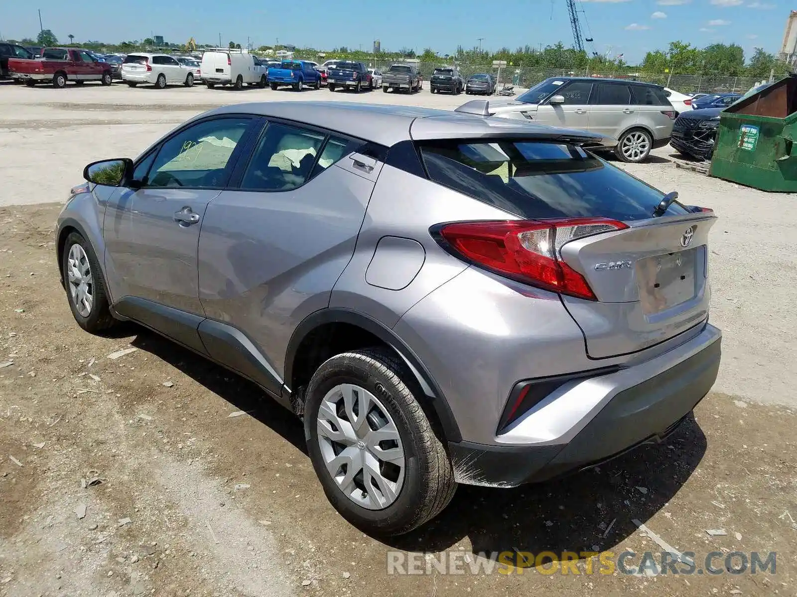 3 Photograph of a damaged car JTNKHMBX0L1074838 TOYOTA C-HR 2020