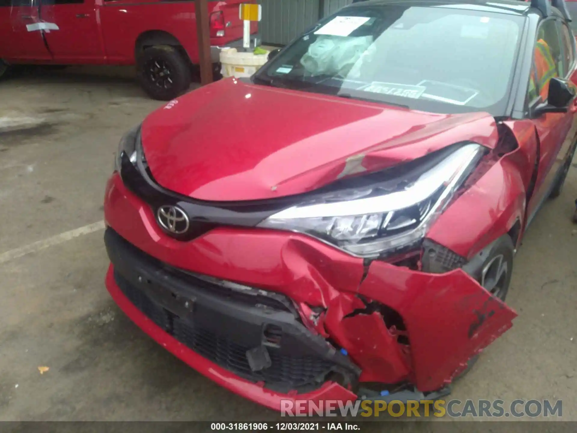 6 Photograph of a damaged car JTNKHMBX0L1076363 TOYOTA C-HR 2020