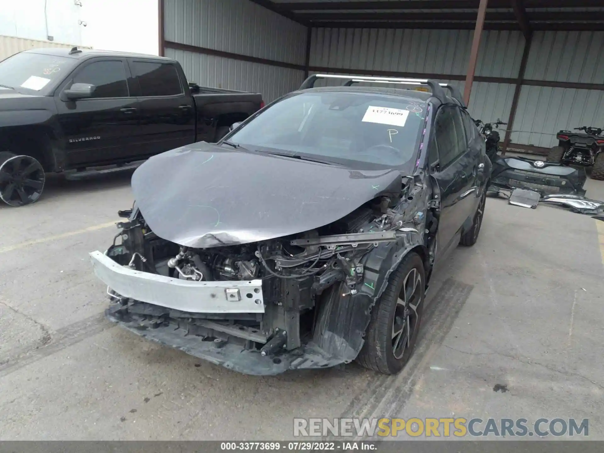 6 Photograph of a damaged car JTNKHMBX0L1077027 TOYOTA C-HR 2020