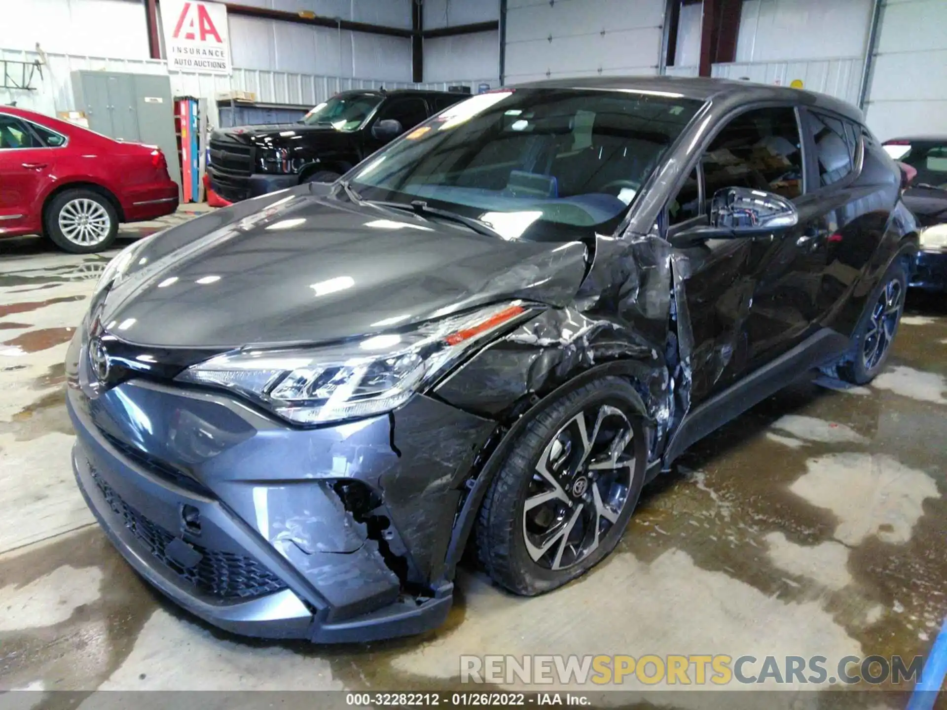 2 Photograph of a damaged car JTNKHMBX0L1082955 TOYOTA C-HR 2020