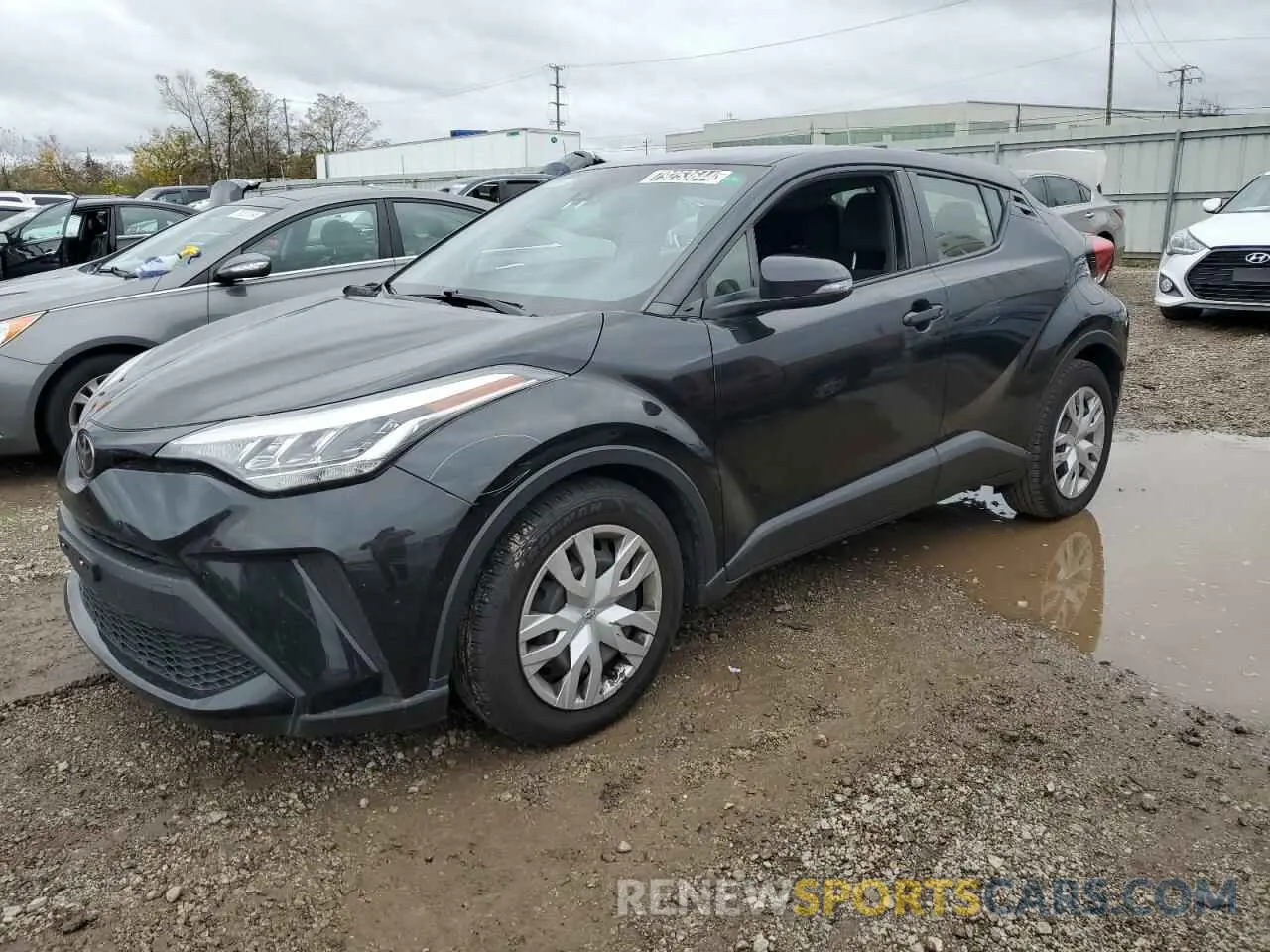 1 Photograph of a damaged car JTNKHMBX0L1084429 TOYOTA C-HR 2020