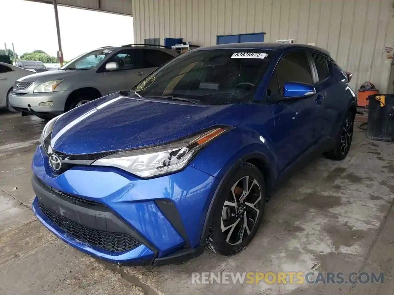 2 Photograph of a damaged car JTNKHMBX0L1086777 TOYOTA C-HR 2020