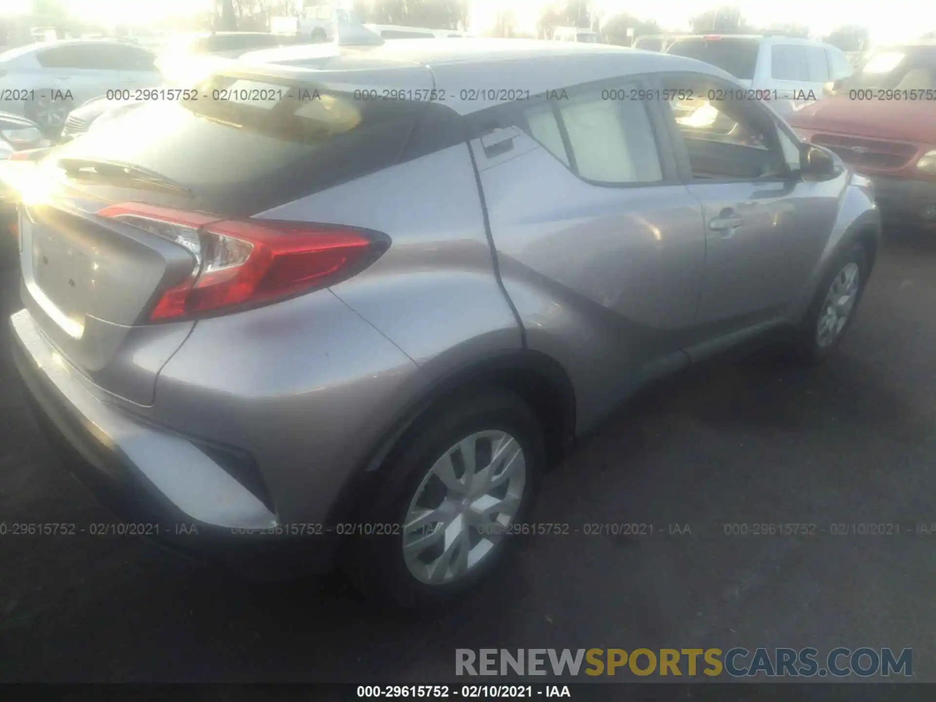 4 Photograph of a damaged car JTNKHMBX0L1087752 TOYOTA C-HR 2020