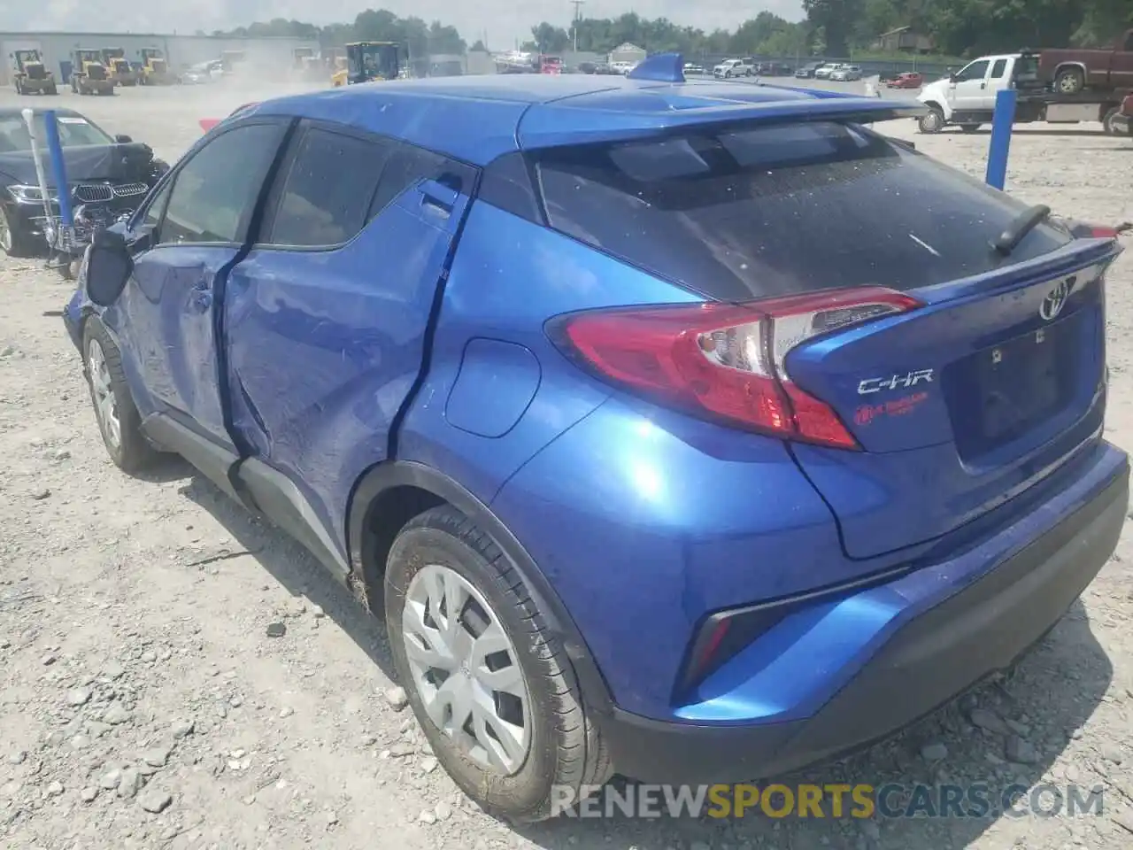 3 Photograph of a damaged car JTNKHMBX0L1089579 TOYOTA C-HR 2020