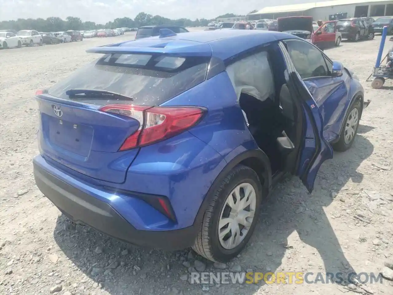 4 Photograph of a damaged car JTNKHMBX0L1089579 TOYOTA C-HR 2020